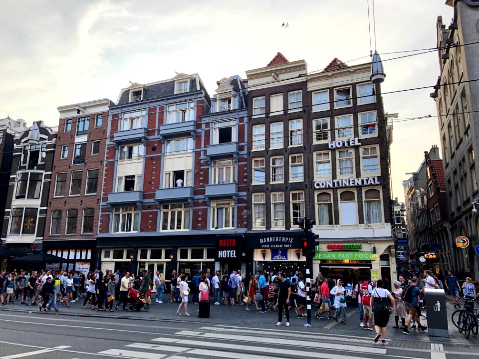 Damrak, Binnenstad, Amsterdam, Noord-Holland, Nederland 