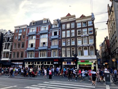 Damrak, Binnenstad, Amsterdam, Noord-Holland, Nederland 