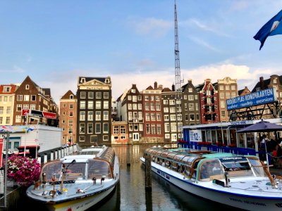 Damrak, Binnenstad, Amsterdam, Noord-Holland, Nederland 