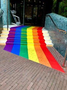 Gay Pride Carpet, Kimpton De Witt Hotel, Binnenstad, Amste… 