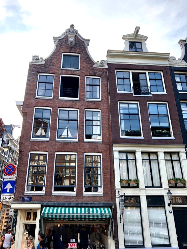 Singel, Grachtengordel, Amsterdam, Noord-Holland, Nederlan… 