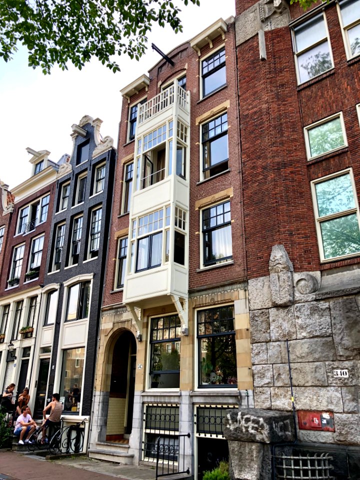 Singel, Grachtengordel, Amsterdam, Noord-Holland, Nederlan… 