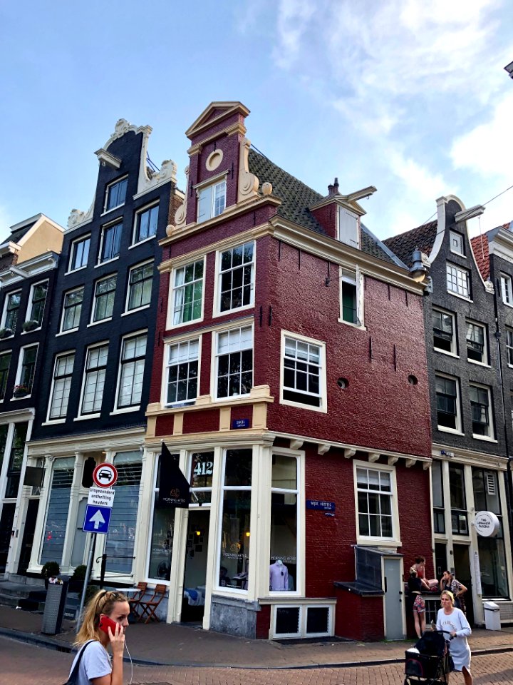 Singel, Grachtengordel, Amsterdam, Noord-Holland, Nederlan… 