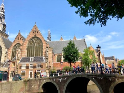 De Oude Kerk, Binnenstad, Amsterdam, Noord-Holland, Nederl… 