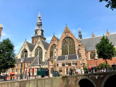 De Oude Kerk, Binnenstad, Amsterdam, Noord-Holland, Nederl… 