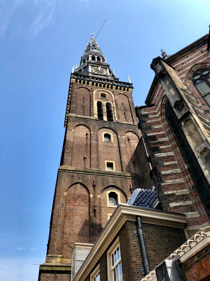 De Oude Kerk, Binnenstad, Amsterdam, Noord-Holland, Nederl… 