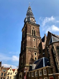 De Oude Kerk, Binnenstad, Amsterdam, Noord-Holland, Nederl… 