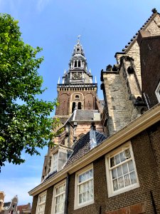 De Oude Kerk, Binnenstad, Amsterdam, Noord-Holland, Nederl… 