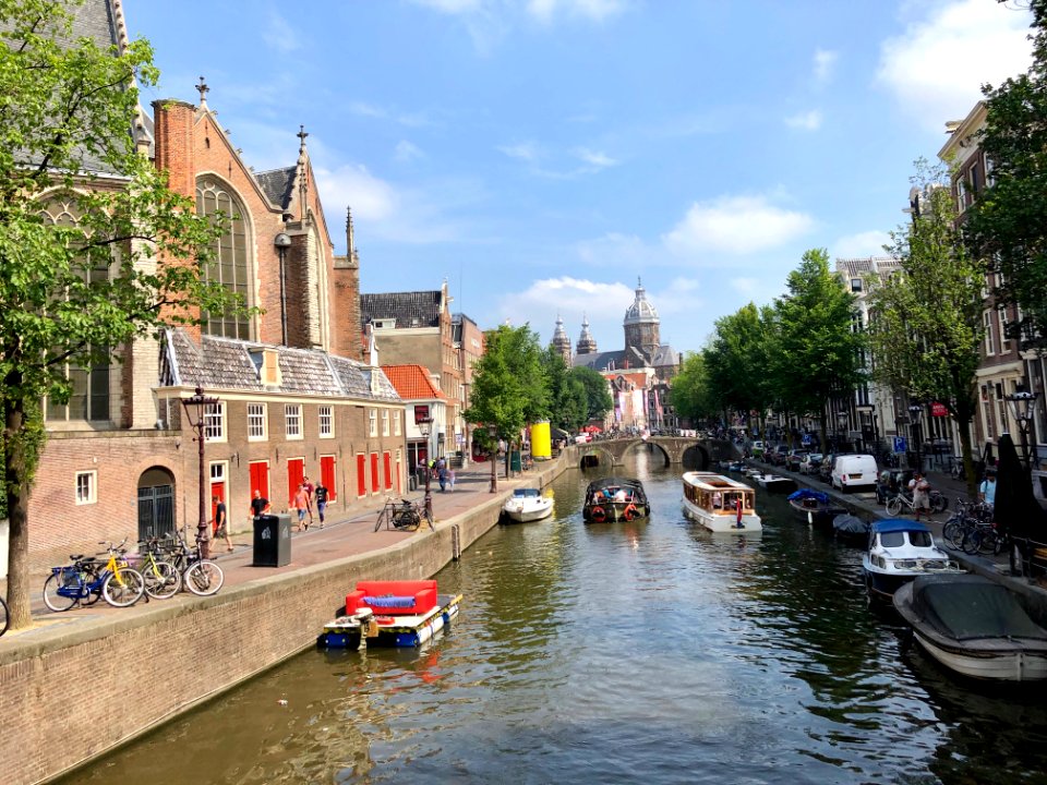 Oudezijds Voorburgwal, Binnenstad, Amsterdam, Noord-Hollan… 