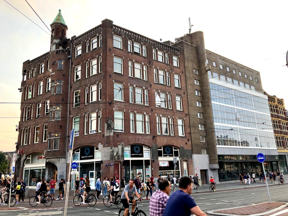 Gebouw De Nederlanden van 1845, Binnenstad, Amsterdam, Noo… 