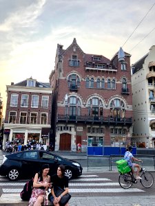 Gebouw Leesmuseum, Binnenstad, Amsterdam, Noord-Holland, N… 