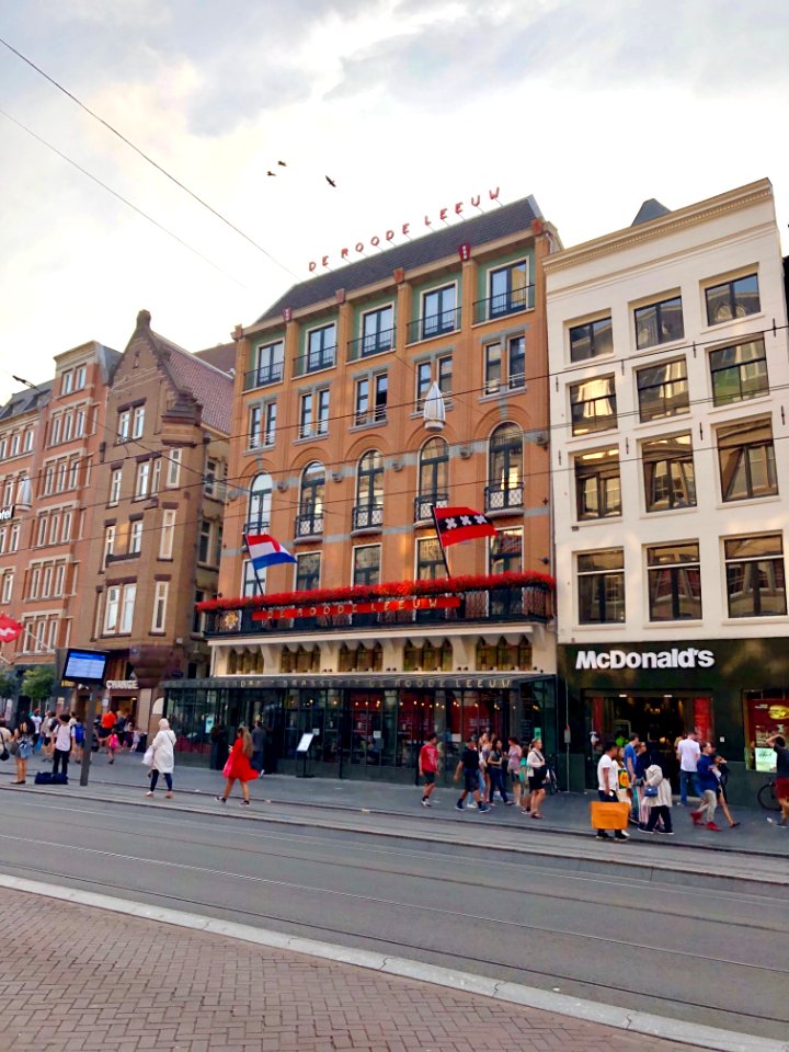 Damrak, Binnenstad, Amsterdam, Noord-Holland, Nederland 
