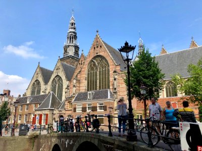 De Oude Kerk, Binnenstad, Amsterdam, Noord-Holland, Nederl… 