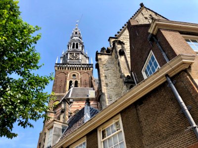 De Oude Kerk, Binnenstad, Amsterdam, Noord-Holland, Nederl… 