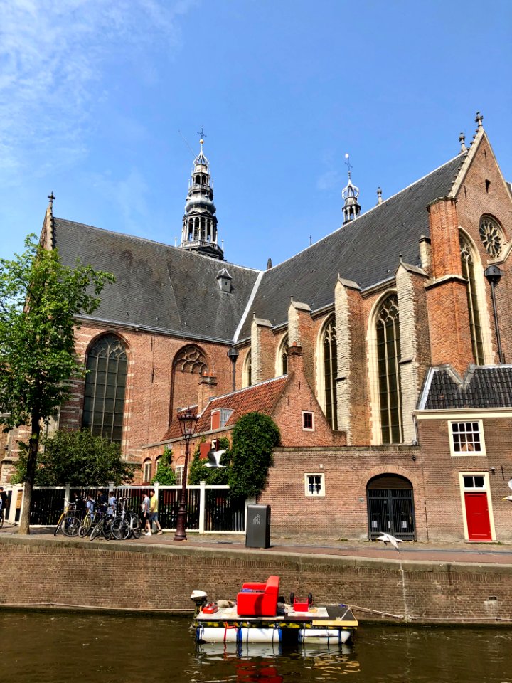 De Oude Kerk, Binnenstad, Amsterdam, Noord-Holland, Nederl… 