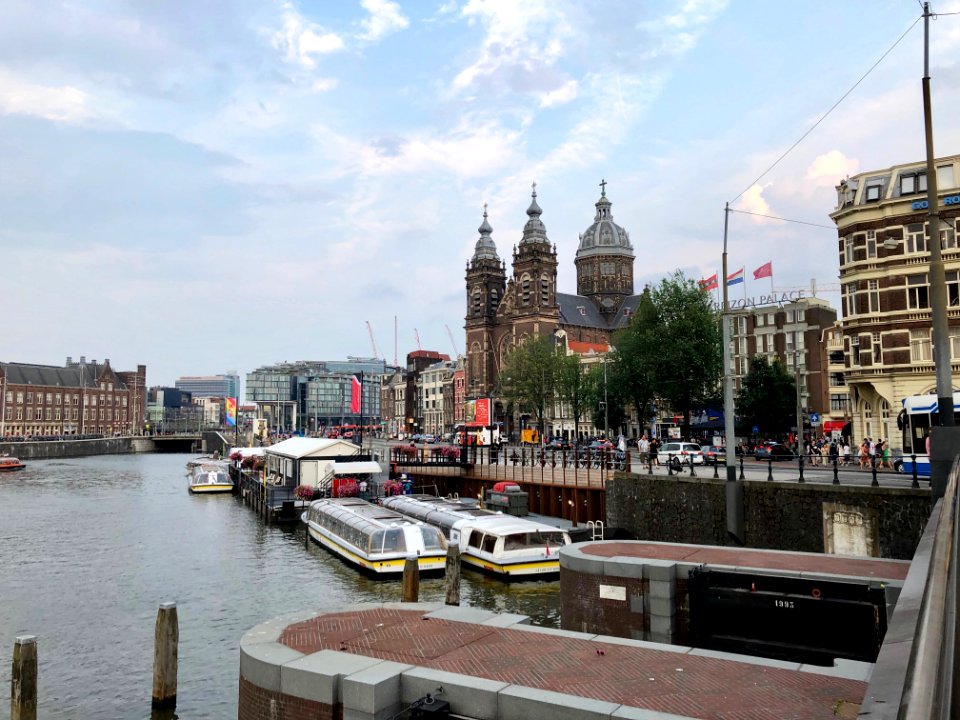 Prins Hendrikkade, Binnenstad, Amsterdam, Noord-Holland, N… 