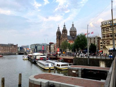Prins Hendrikkade, Binnenstad, Amsterdam, Noord-Holland, N… 