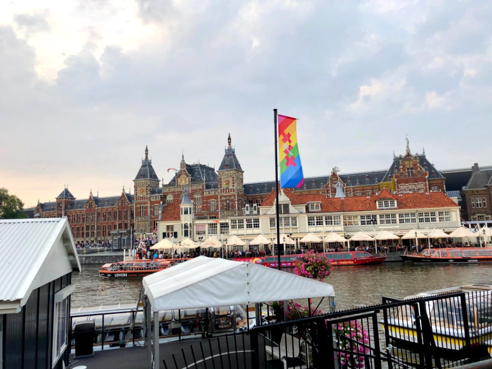 Amsterdam Centraal Station, Binnenstad, Amsterdam, Noord-H… 