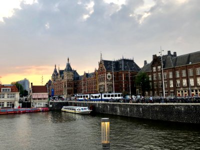 Stationsplein, Binnenstad, Amsterdam, Noord-Holland, Neder… 