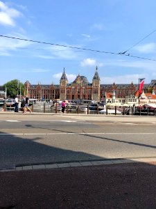Amsterdam Centraal Station, Binnenstad, Amsterdam, Noord-H… 