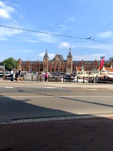 Amsterdam Centraal Station, Binnenstad, Amsterdam, Noord-H… photo