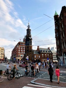 Munttoren, Binnenstad, Amsterdam, Noord-Holland, Nederland… 