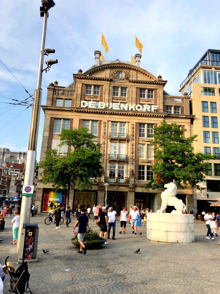 De Bijenkorf, Binnenstad, Amsterdam, Noord-Holland, Nederl… 