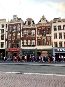 Damrak, Binnenstad, Amsterdam, Noord-Holland, Nederland 