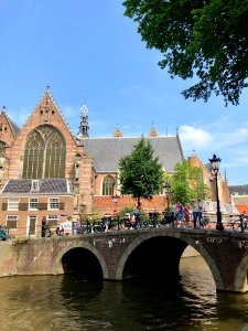 De Oude Kerk, Binnenstad, Amsterdam, Noord-Holland, Nederl… 