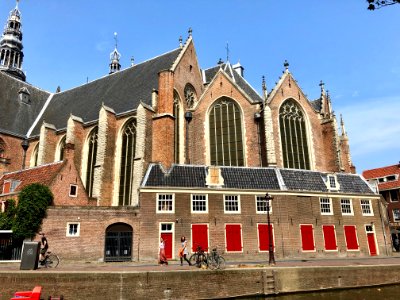 De Oude Kerk, Binnenstad, Amsterdam, Noord-Holland, Nederl… 