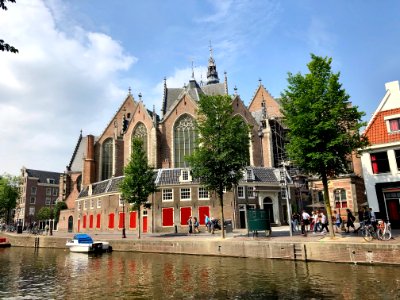 De Oude Kerk, Binnenstad, Amsterdam, Noord-Holland, Nederl… 