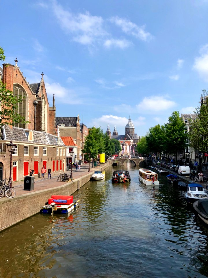 Oudezijds Voorburgwal, Binnenstad, Amsterdam, Noord-Hollan… 