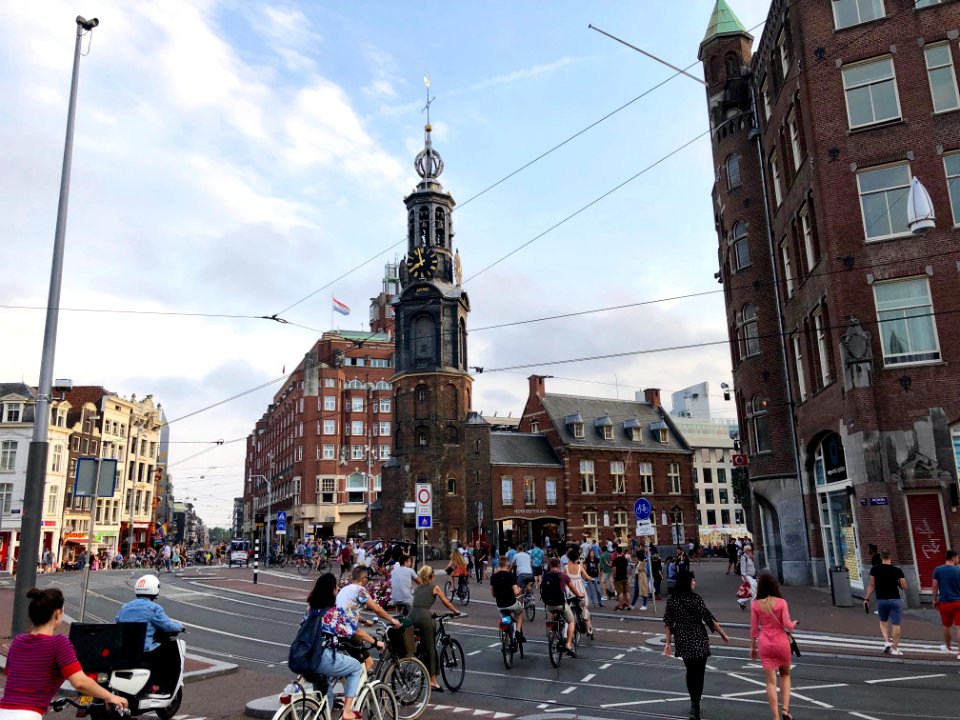 Munttoren, Binnenstad, Amsterdam, Noord-Holland, Nederland… 