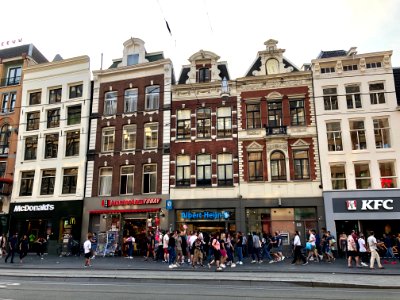 Damrak, Binnenstad, Amsterdam, Noord-Holland, Nederland 