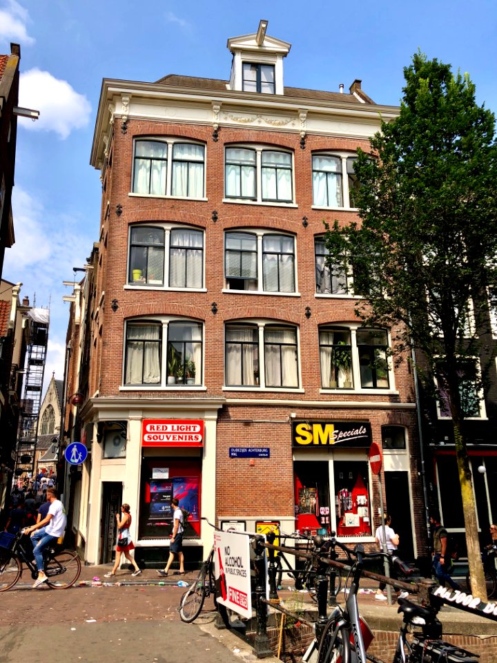 Oudezijds Achterburgwal, Binnenstad, Amsterdam, Noord-Holl… 