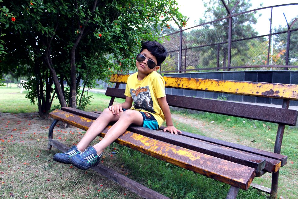 Young sad outdoor