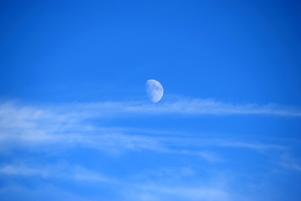Blue blue sky mysterious