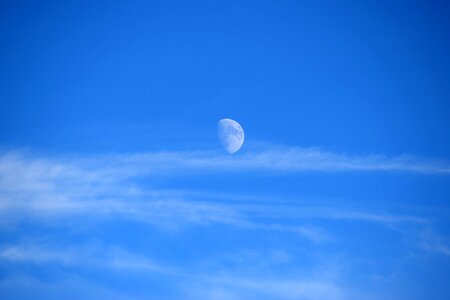 Blue blue sky mysterious