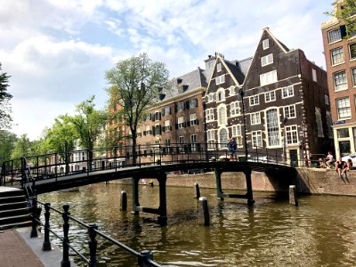 Lommerbrug, Binnenstad, Amsterdam, Noord-Holland, Nederlan… 