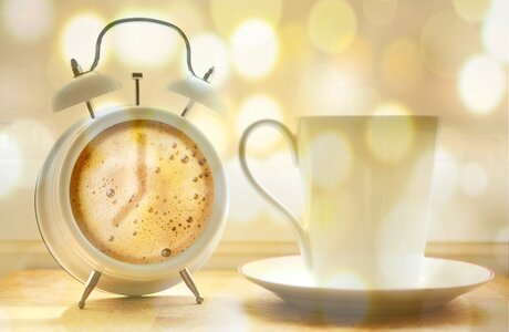Coffee dial dial from coffee time of