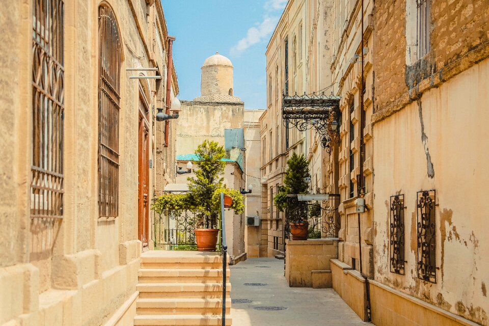 Architecture art azerbaijan
