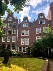 Begijnhof, Binnenstad, Amsterdam, Noord-Holland, Nederland… 