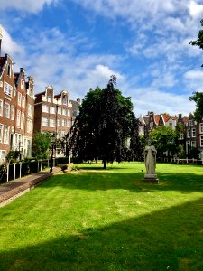 Begijnhof, Binnenstad, Amsterdam, Noord-Holland, Nederland… 