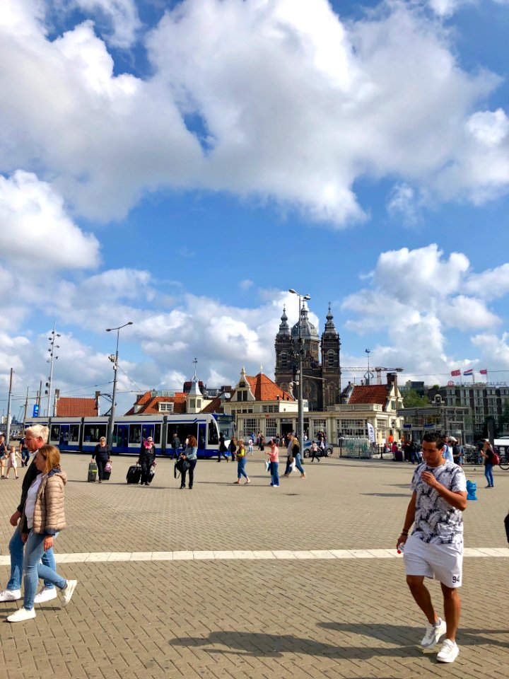 Stationsplein, Binnenstad, Amsterdam, Noord-Holland, Neder… 