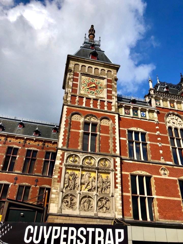 Amsterdam Centraal Station, Binnenstad, Amsterdam, Noord-H… 