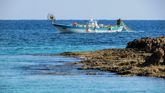 Ayia napa fishing coast