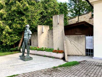 Socha Milana Rastislava Štefánika, Petřín, Praha, Hlavní m… 