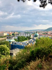 Staré Město from Letenská Pláň, Letná, Praha, Hlavní město… 