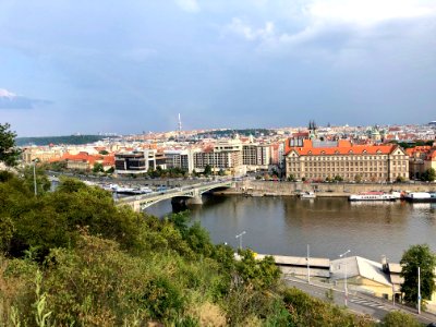 Staré Město from Letenská Pláň, Letná, Praha, Hlavní město… 