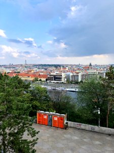 Staré Město from Letenská Pláň, Letná, Praha, Hlavní město… 